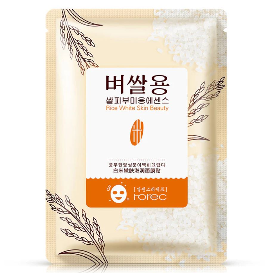 ROREC WHITE RICE FACE SHEET MASK